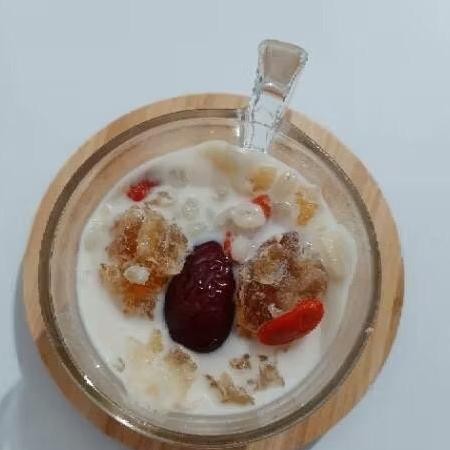 

Creamy Peach Gum Dessert Size L Untuk 11-12Cup 300Ml #Gratisongkir