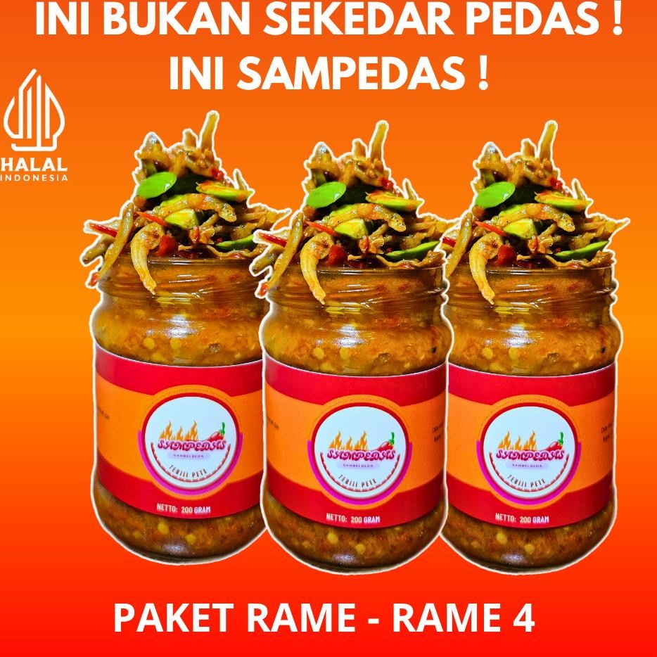 

Sampedas Paket Ramerame 4 3 Pcs 3 Pa Bilis Pete