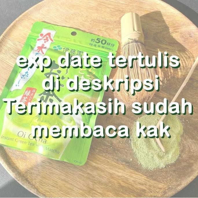 

Terlaris Ready Itoen Oi Instant Green Tea Jepang Matcha 50 & 100 Cups Ready Stok