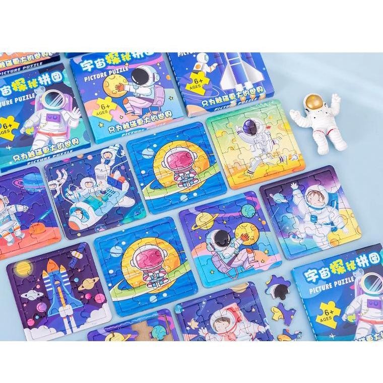 T-56 Toko1234. Mainan Edukasi Puzzle Box Mini Karakter Momo Korea / Mainan Edukasi Puzzle Box Mini S