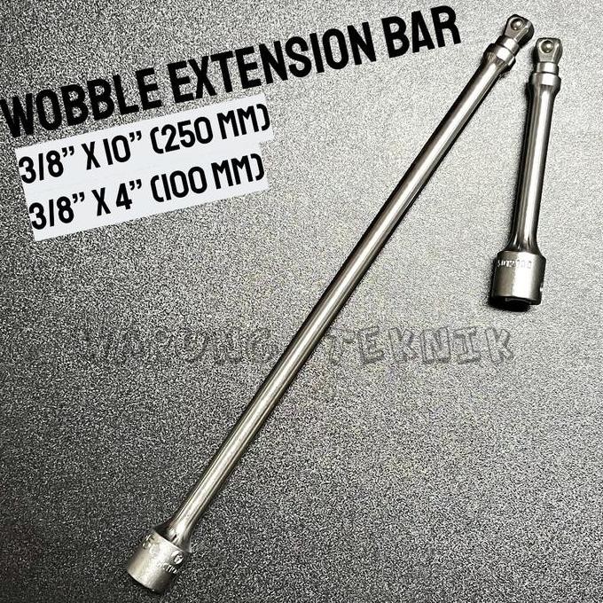 Promo Action 3/8" Dr Wobble Socket Extension Bar - Sambungan Sok Drive 3/8" Kepala Wobble