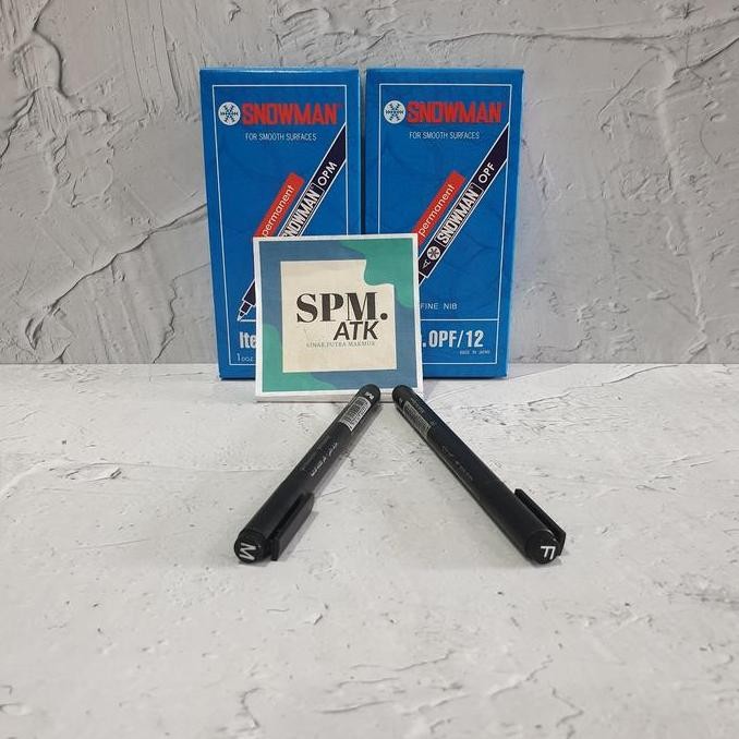

SNOWMAN OHP MARKER PERMANENT ORIGINAL DAN TERPERCAYA