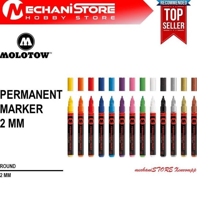 

MOLOTOW PERMANENT MARKER PAINT 2MM - SPIDOL WARNA PERMANEN ORIGINAL DAN TERPERCAYA