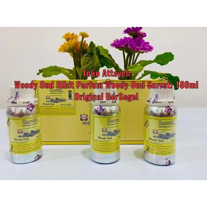 Woody Oud Bibit Parfum Woody Oud Surrati 100Ml Original Bersegel