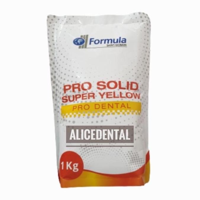 Original Dental Stone Gips Kuning Moldano Pro - Gipsum Cetak Gigi Super Solid