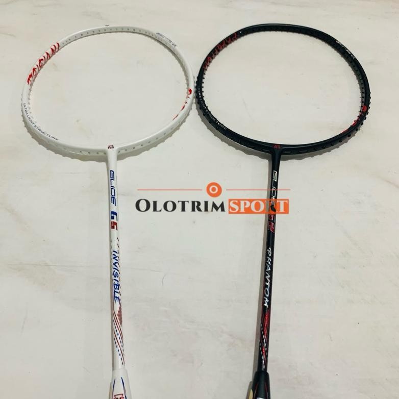 Raket Badminton RS GLIDE 62 65 PHANTON INVISIBLE 8U 7U Original