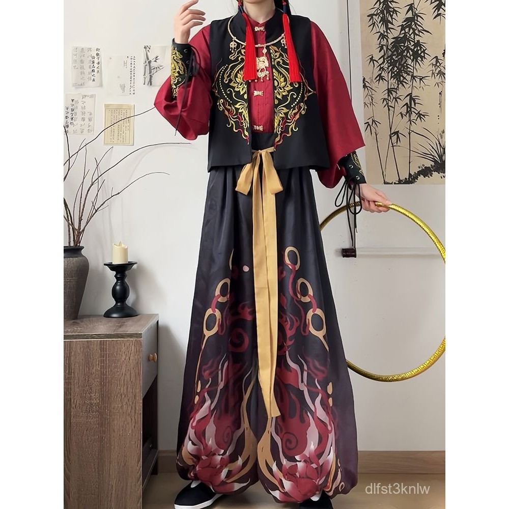 Halloween Costume Replica Nezha cos Clothing Set Unisex Cosplay Costume