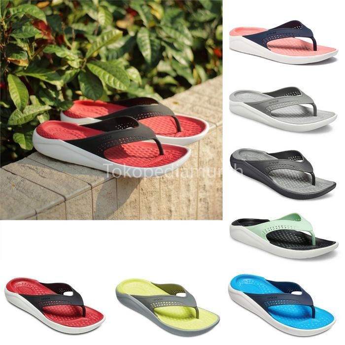 Sandal Crocs LiteRide Flip Pria & Wanita