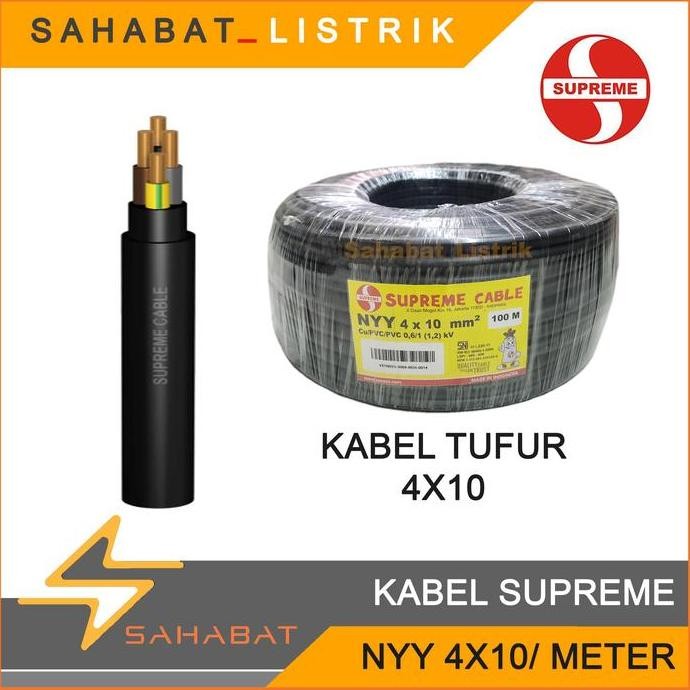 KABEL SUPREME NYY 4X10/ KABEL TUFUR 4X10...