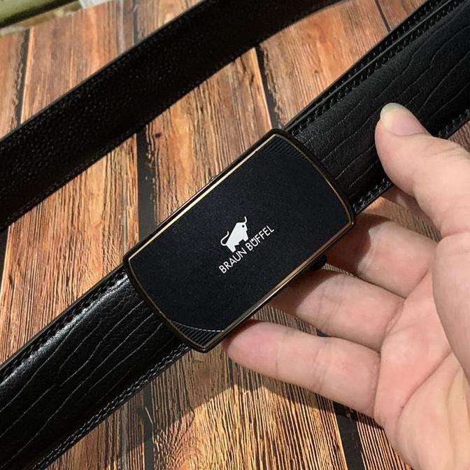 SALE IKAT PINGGANG PRIA KULIT ASLI BRAUN BUFFEL ORIGINAL SABUK PRIA MEWAH