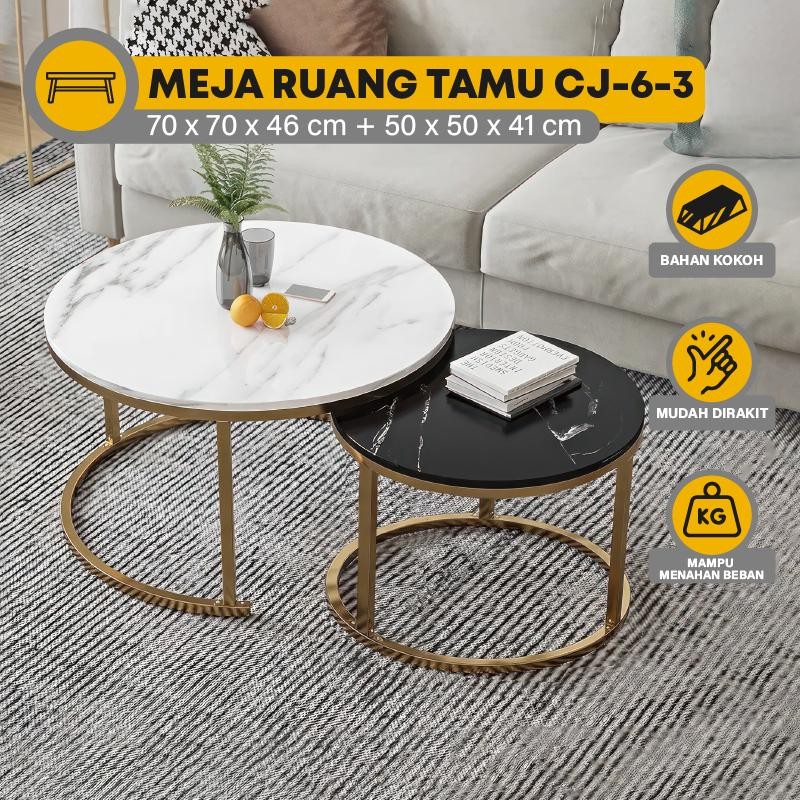 Meja Bulat Ruang Tamu Meja Ruang Tamu Minimalis Meja Aesthetic