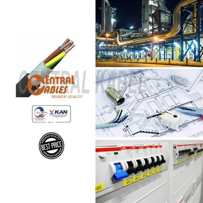 SNI CENTRAL KABEL LISTRIK NYY 4x10 KABEL NYY 4 x 10 METER LMK