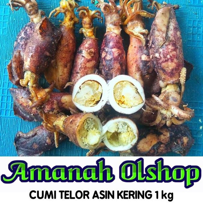 

Cumi Telor Asin Kering 1 Kg #Gratisongkir