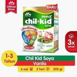 

terbaru morinaga chil kid soya susu pertumbuhan anak 1-3 tahun vanila 200g