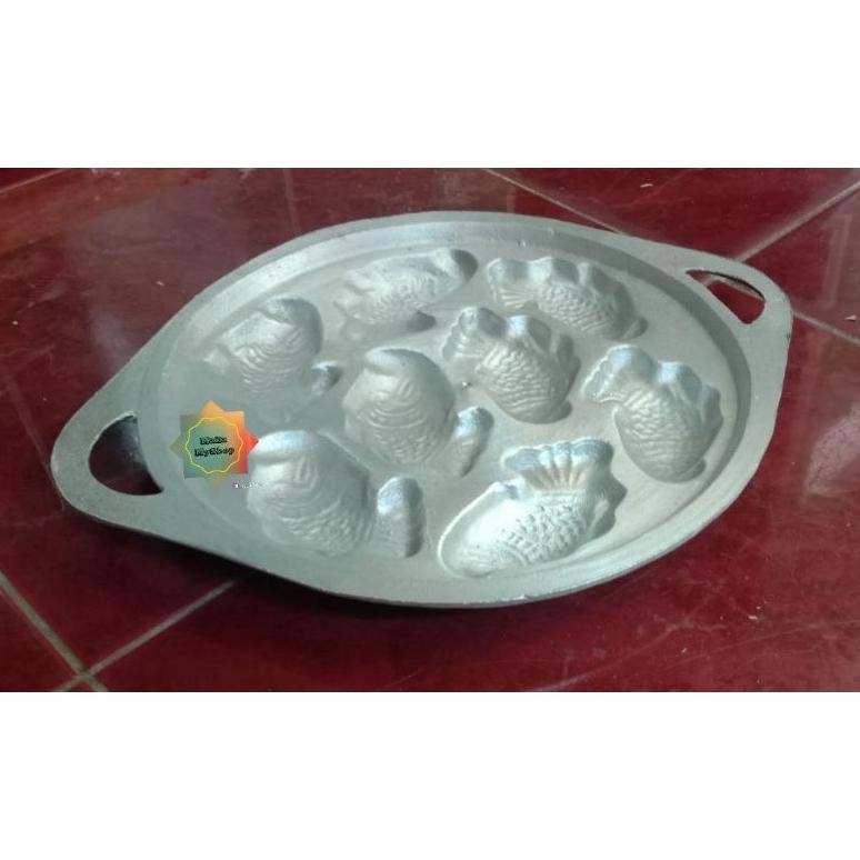 CETAKAN KUE BHOI KHAS ACEH BOLU KERING MOTIF IKAN ISI 8