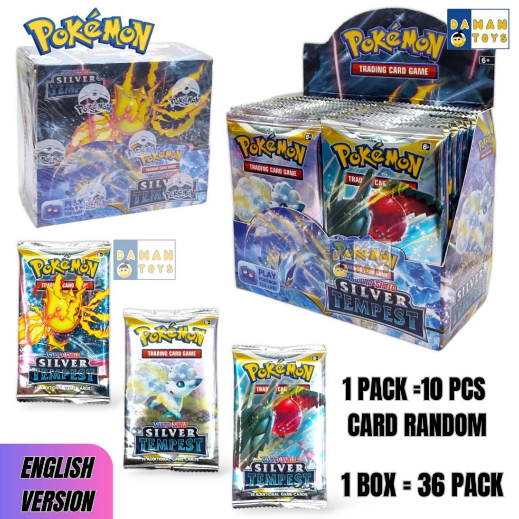 ''Terlaris" 360Pcs Kartu Pokemon 1 Box Grosir  Card 36Pack