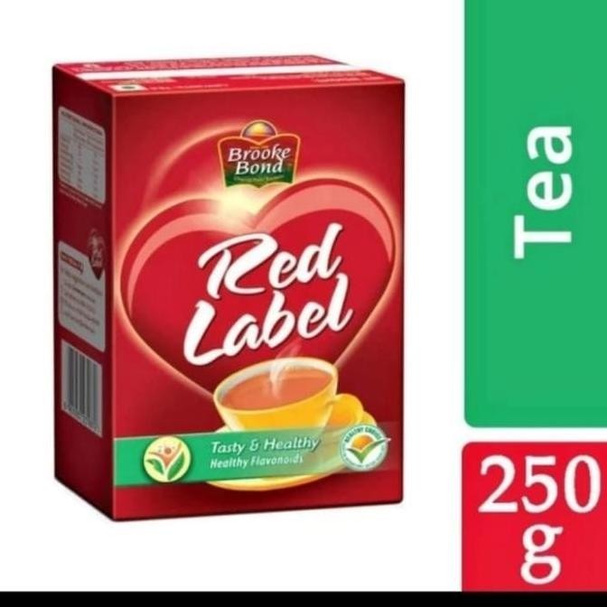 

&<&<&<&] RED LABEL TEA / TEH INDIA/250 GRAM