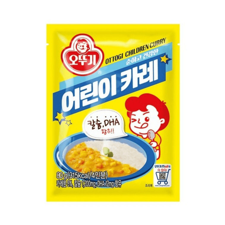 

OTTOGI CHILDREN CURRY ORIGINAL 100% KOREA