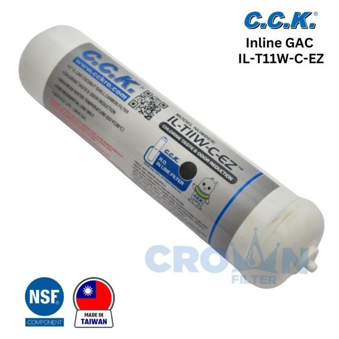 Murah Cck Gac Filter Air Inline / Post Carbon Il-T11W-C-Ez