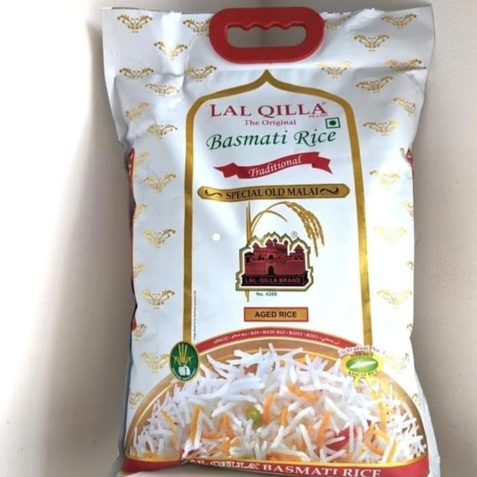 

#####] promo LAL QILLA BESMATI RICE 5 KG special old malai