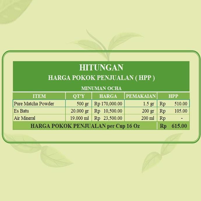 

Terlaris Bubuk Minuman Ocha/Ocha Powder - Tropico Powder Drink Ready Stok