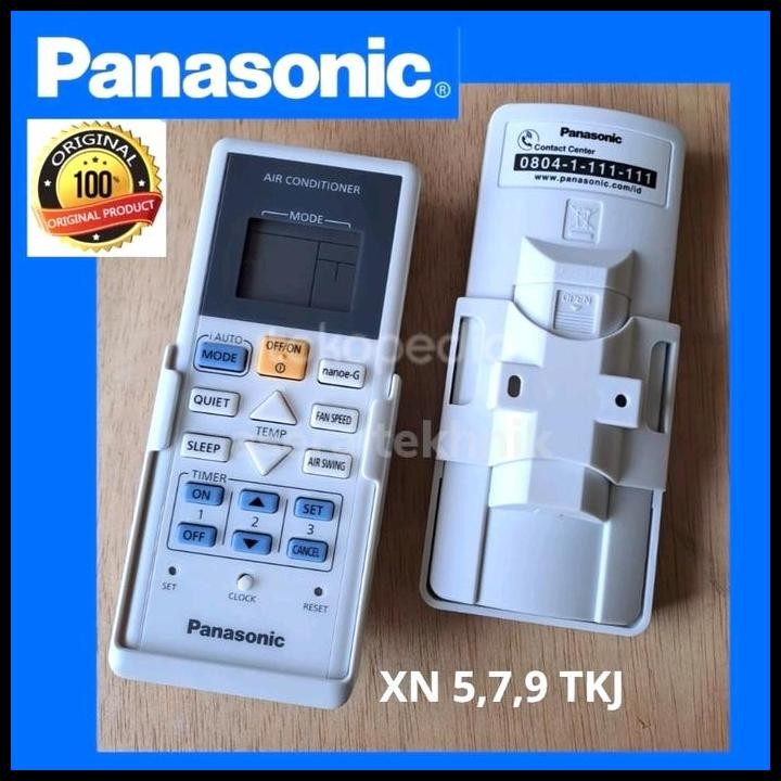 REMOT AC PANASONIC CS-XN 5,7,9 TKJ ORIGINAL NANOE-G