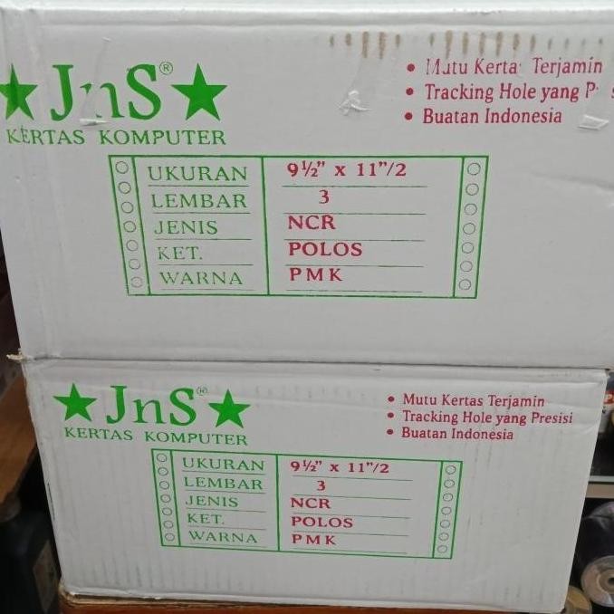 

TERLARIS - Ready Stock Kertas Continuous Form Jns 3 Ply Bagi 2