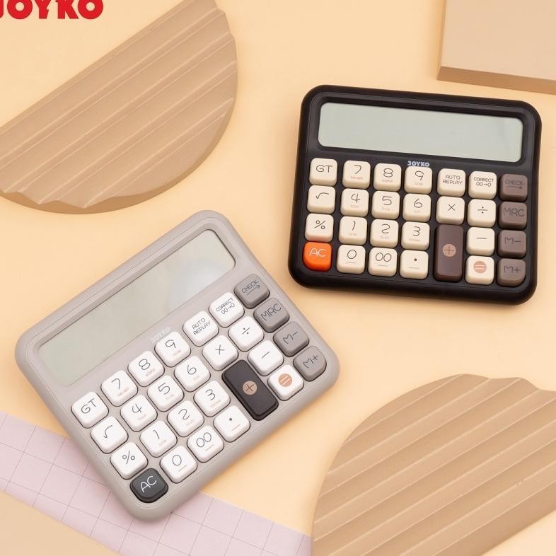 

Kalkulator Mechanical Button Joyko Cc63Bco Calculator Bdisplay 12 Dit