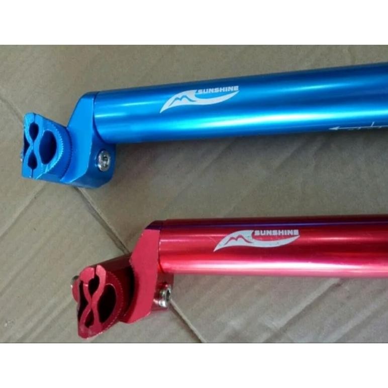 Seatpost Alloy 30 4 Cagak Tiang Sadel Sepeda Federal Mtb Mini Lipat Balap 30.4 Silver Taiwan