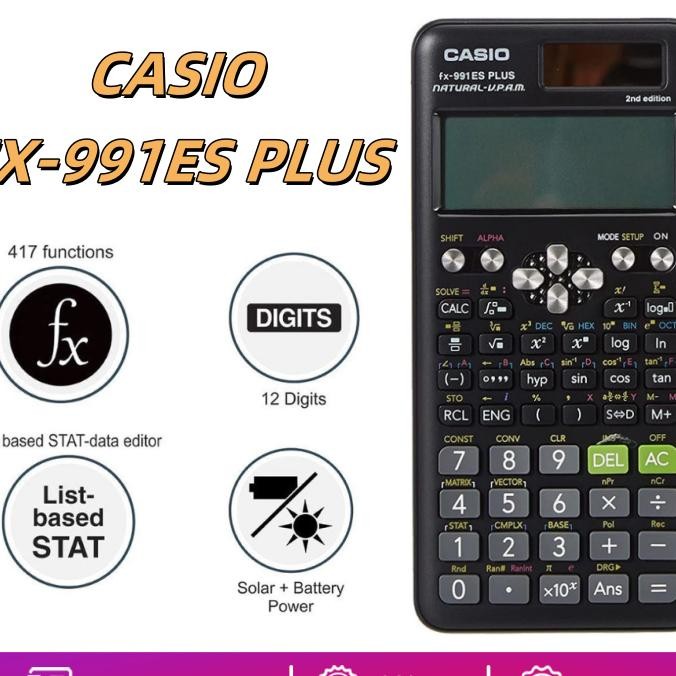 

Kalkulator Scientific Casio Ilmiah 991Esplus Kalkulator Casio Scientific Calculator Casio Scientific