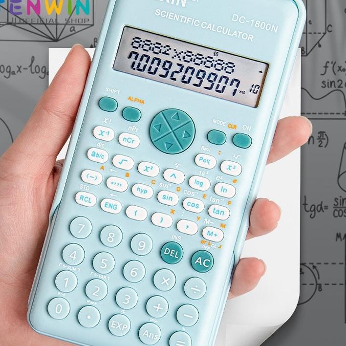 

Kalkulator Sekolah Scientific 6 Colour Kalkulator Ilmiah Calculator Ujian Sin Cos Tan Function 240