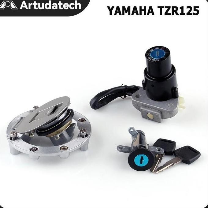 Cover tangki+keyset kunci kontak+set kunci jok Yamaha TZR125 TZM150 TZR150