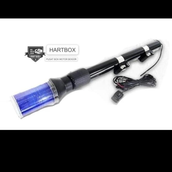 Tiang Rotator LED MOTOR Modul Sirine Patwal Ambulance Pengawalan