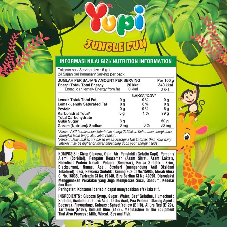 

Yupi Gummy Jungle Fun Carton