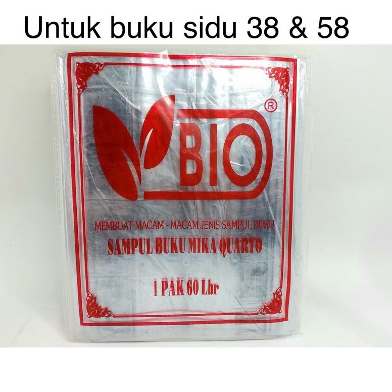 

Sampul Buku Plastik Mika Quarto/Kwarto 10 Lembar