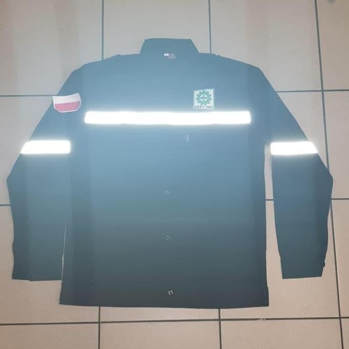 Warepack Seragam Baju Atasan Safety Lengkap Logo K3 Dan Logo Bendera