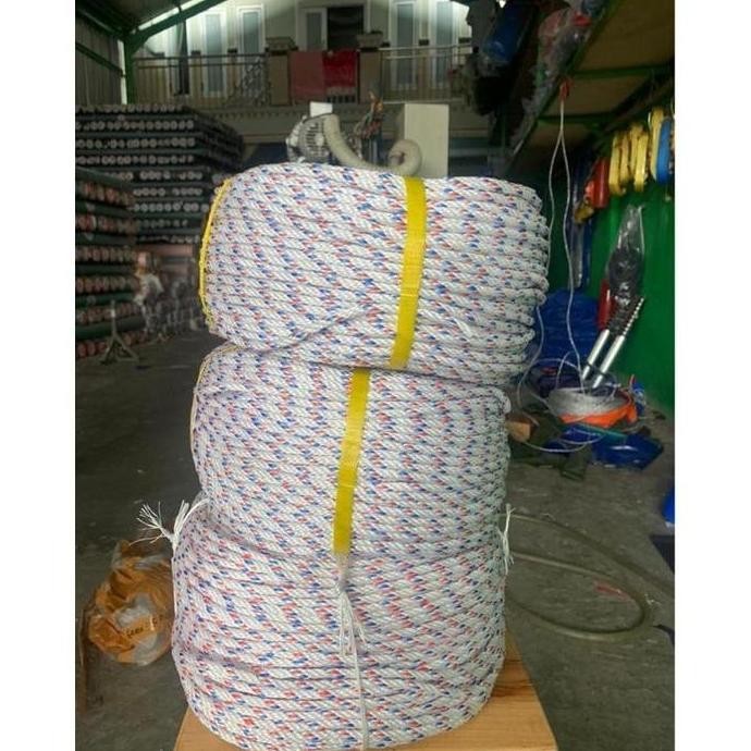 

Tali Tambang Plastik PP 8 mm (satuan per 1 Roll)