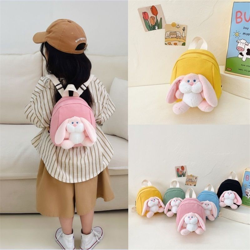 TasBagus COD Tas Travel Anak Anak Tk Baru  Tas Sekolah Kecil Boneka Kelinci Laki Laki Dan Perempuan 
