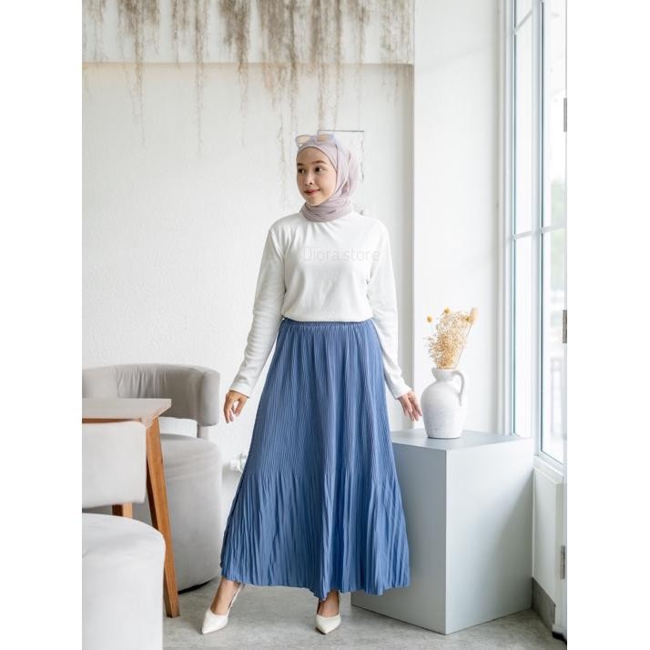 A Rok Plisket Lidi Rok Plisket Rok Aesthetic Rok Bahan Rok Kuliah Kerja Rok Bahan Tebal Rok Formal C