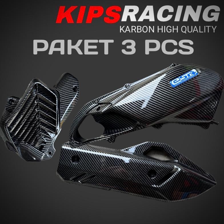 PAKET CARBON PCX 160 3 PCS paket carbon pcx 160 3 pcs paket carbon Vario new 160 PCX new 160 variasi