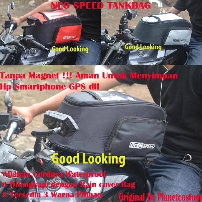 Tas Tangki Motor untuk Honda CBR Megapro Verza Cb150R CRF Tiger NSR Phantom GL Neo Speed Original