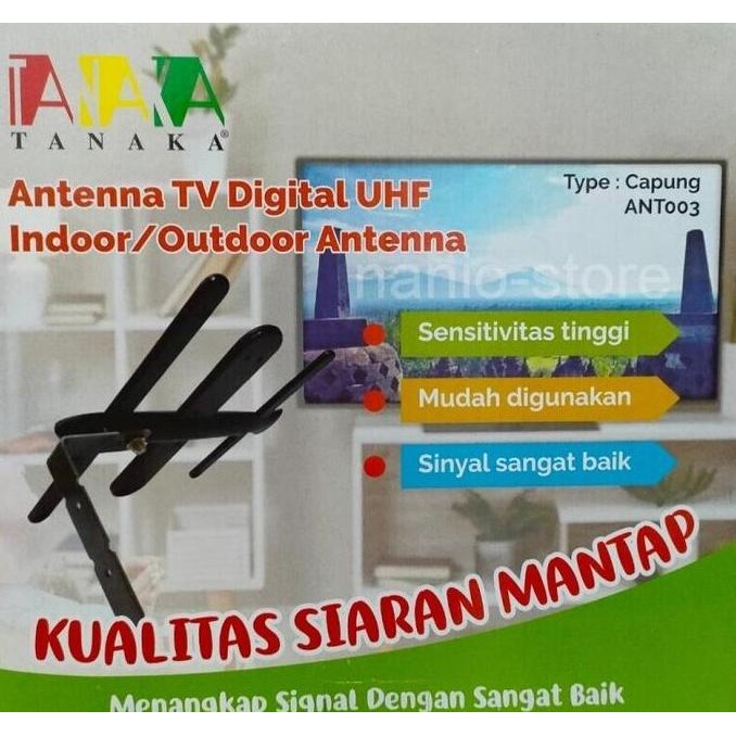 %$%$%$%$] Antena Tv Digital DVB T2 Tanaka Indoor & Outdoor