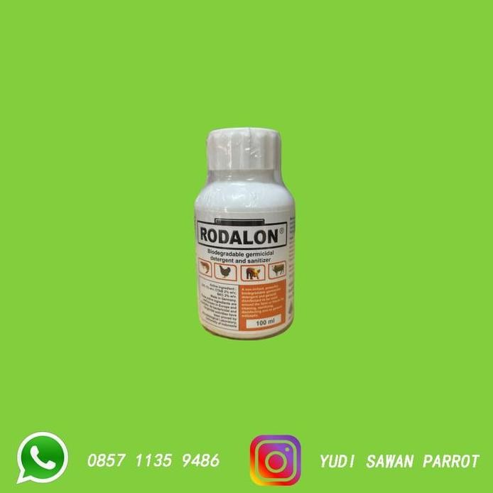 ready Rodalon Pembasmi Hama Virus Bakteri Tetelo Unggas Mamalia Burung