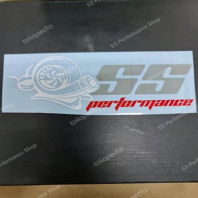 

stiker keong ss performance 21x7cm murah