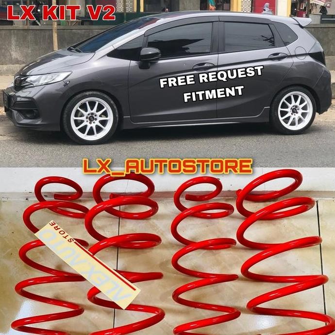 LOWERING KIT JAZZ GK5 PER CUSTOM GE8 GD3 LX KIT V2