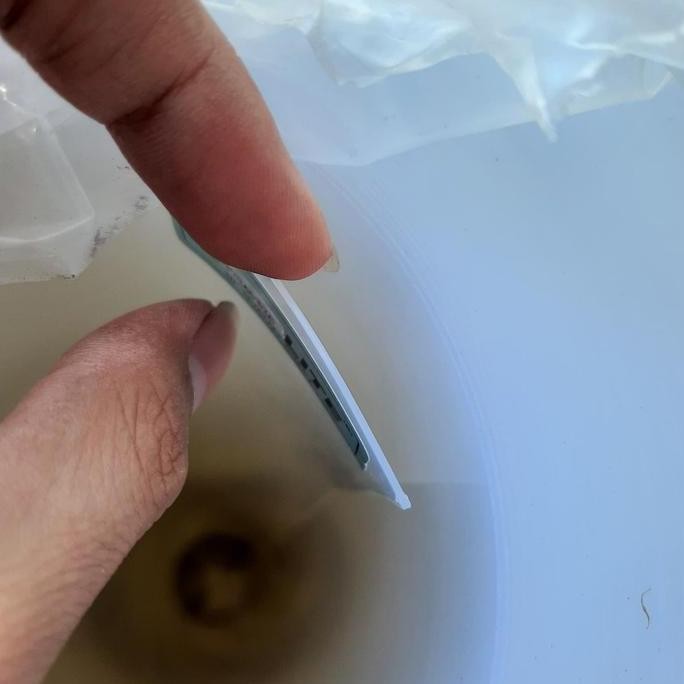 New  Fiber Pagar / Penutup pagar Putih Polos Kanolite TEBAL (0,8mm)