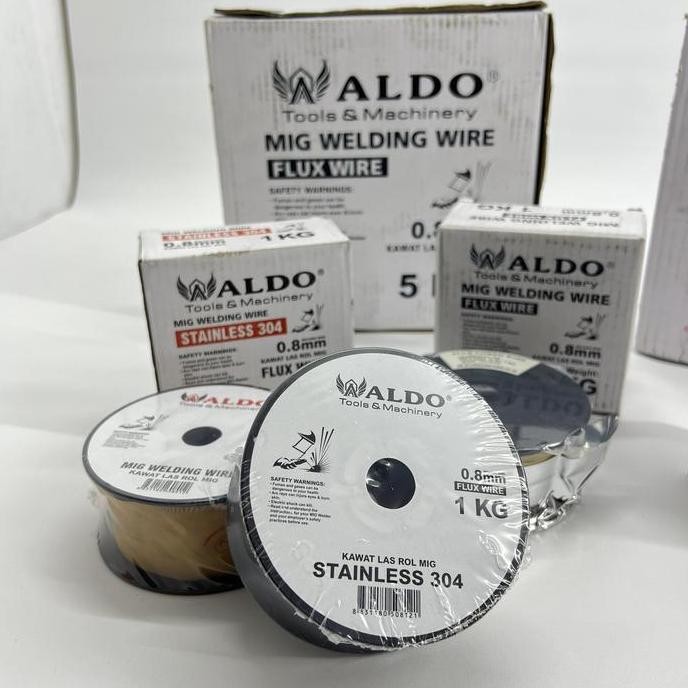 BEBAS ONGKIR - Kawat Las MIG / Kawat Las Roll FLUX / STAINLESS / SOLID
