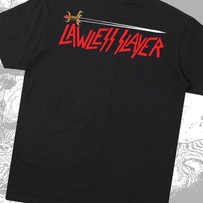 Sale T-Shirt Lawless Jakarta X Slayer Original