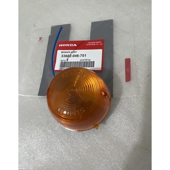 Premium Lampu Sein Reting Reteng Kuning Depan Honda C70 Original Stanley 33602-046-751 Diskon