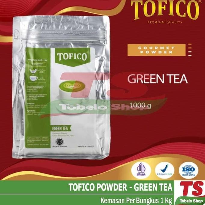 

TOFICO GREEN TEA POWDER / TOFICO GREENTEA POWDER / BUBUK TOFICO GREENTEA / BUBUK MINUMAN / TOFICO POWDER GREEN TEA
